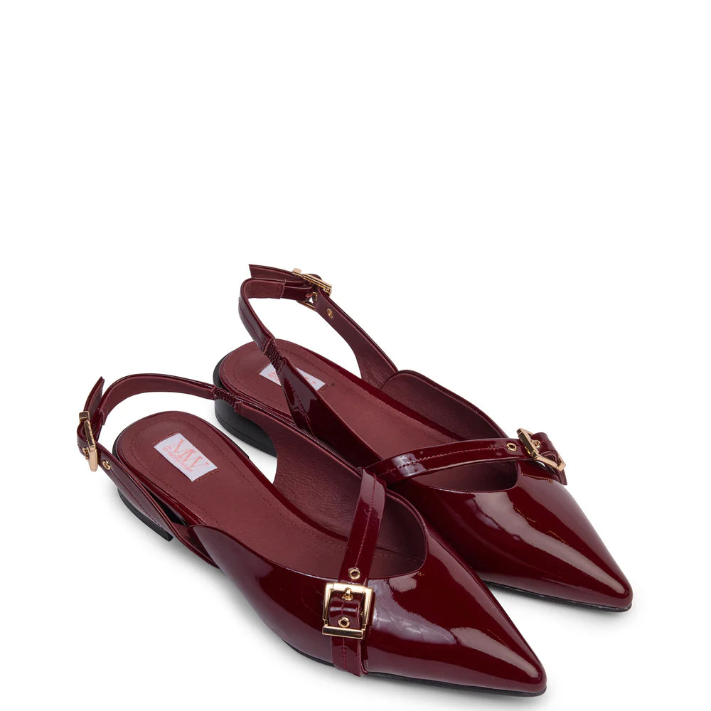 KATHRYN WILSON CHELSEA SLINGBACK WINE