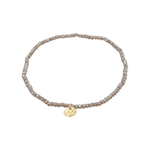 PILGRIM INDIE BRACELET GREY