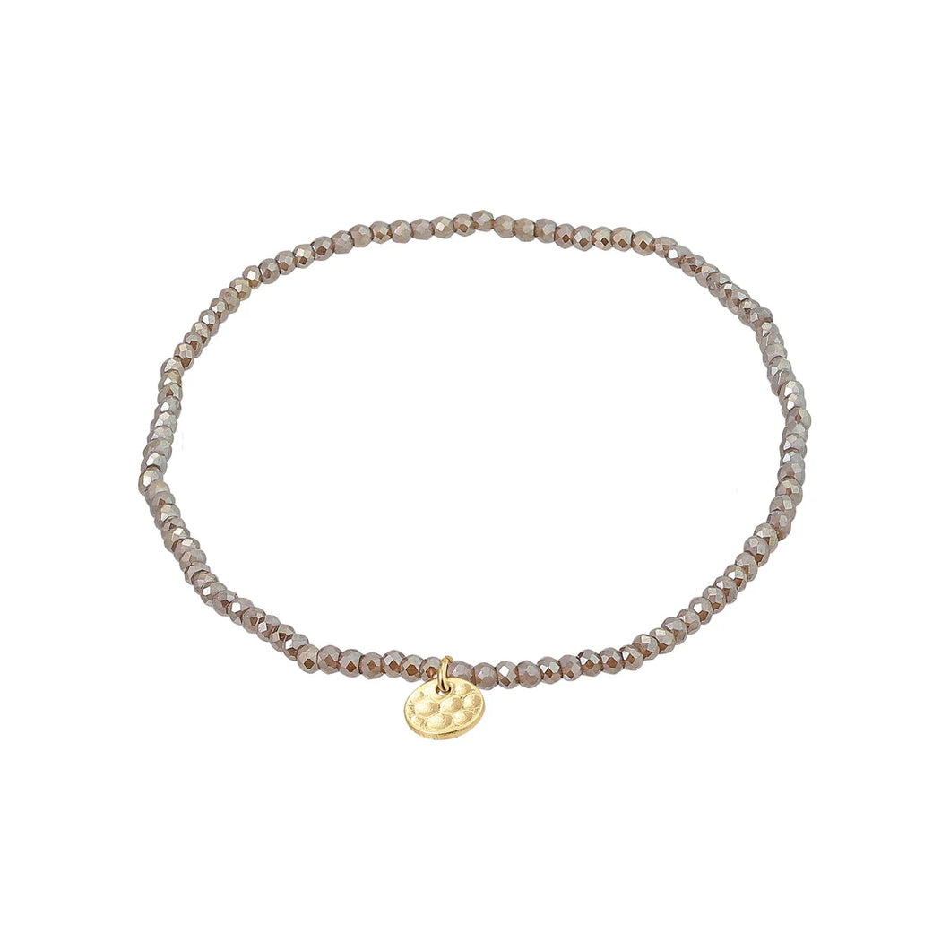 PILGRIM INDIE BRACELET GREY