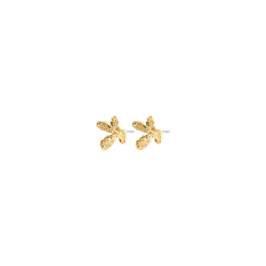 PILGRIM GOLD AGLAIA EARRINGS