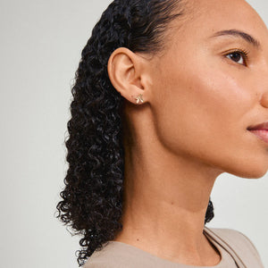 PILGRIM GOLD AGLAIA EARRINGS