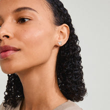 Load image into Gallery viewer, PILGRIM SILVER AGLAIA EARRINGS
