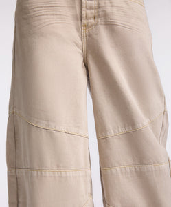 ONE TEASPOON DOVE BARREL MID WAIST JEAN STONE
