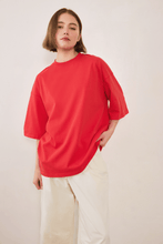 Load image into Gallery viewer, COMMONPLACE BOUNDARY DOUBLE LAYER BARREL PANT CREAM
