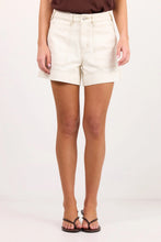 Load image into Gallery viewer, IVY + JACK KINDLY ECRU POCKET FRONT DENIM SHORTS
