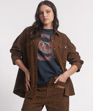 Load image into Gallery viewer, ONE TEASPOON CHEETAH LONGLINE JACKET
