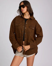 Load image into Gallery viewer, ONE TEASPOON CHEETAH LONGLINE JACKET
