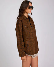 Load image into Gallery viewer, ONE TEASPOON CHEETAH LONGLINE JACKET
