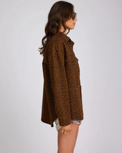 Load image into Gallery viewer, ONE TEASPOON CHEETAH LONGLINE JACKET
