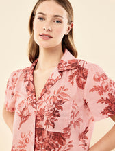 Load image into Gallery viewer, KAREN WALKER X PAPINELLE ROMANTIC FLORAL BOXER PJ SET ROSE
