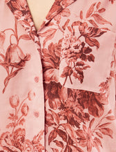 Load image into Gallery viewer, KAREN WALKER X PAPINELLE ROMANTIC FLORAL BOXER PJ SET ROSE
