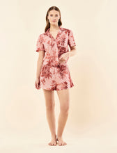 Load image into Gallery viewer, KAREN WALKER X PAPINELLE ROMANTIC FLORAL BOXER PJ SET ROSE
