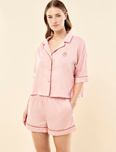 Load image into Gallery viewer, KAREN WALKER X PAPINELLE RUNAWAY GIRL BOXER PJS ROSE
