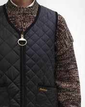 Load image into Gallery viewer, BARBOUR HESLERTON GILET NAVY/BLACK TARTAN
