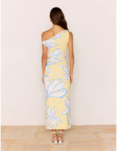 Load image into Gallery viewer, MINK PINK ESME ASYM MESH MAXI LEMON FLORAL
