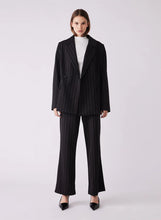 Load image into Gallery viewer, ESMAEE STUDIO BLAZER BLACK PINSTRIPE
