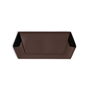 FOX & LEO GLASSES CASE CHOCOLATE