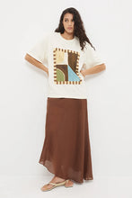 Load image into Gallery viewer, MON RENN ESSENCE TEE ABSTRACT PAINTERLY

