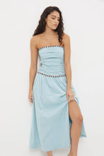 Load image into Gallery viewer, MON RENN ROCCO DRESS FRESHWATER BLUE
