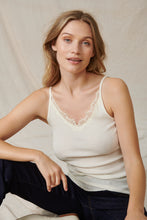 Load image into Gallery viewer, SAINT TROPEZ MAYA STRAP TOP ICE
