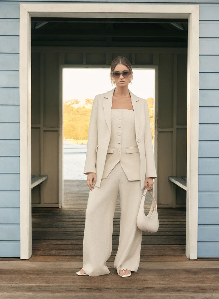 ESMAEE PORTSEA PANT NATURAL