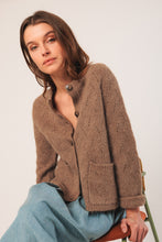 Load image into Gallery viewer, INDI &amp; COLD DAISY CARDI CAMEL
