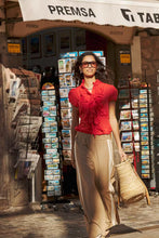 Load image into Gallery viewer, COMING SOON | SAINT TROPEZ TILLI SS SHIRT VALIANT POPPY
