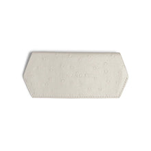 Load image into Gallery viewer, FOX &amp; LEO GLASSES CASE OSTRICH PRINT STONE
