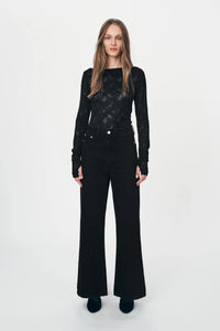ROWIE MOLLY CLASSIC JEANS NOIR