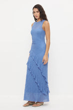 Load image into Gallery viewer, MON RENN KIRA LACE DRESS ULTRA MARINE
