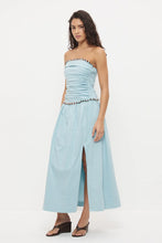 Load image into Gallery viewer, MON RENN ROCCO DRESS FRESHWATER BLUE
