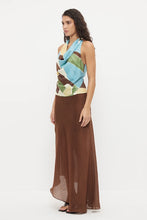Load image into Gallery viewer, MON RENN ESSENCE TOP ABSTRACT PAINTERLY
