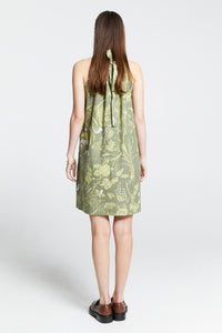 KAREN WALKER WARDIAN BOW BACK DRESS WILD FLOWERS