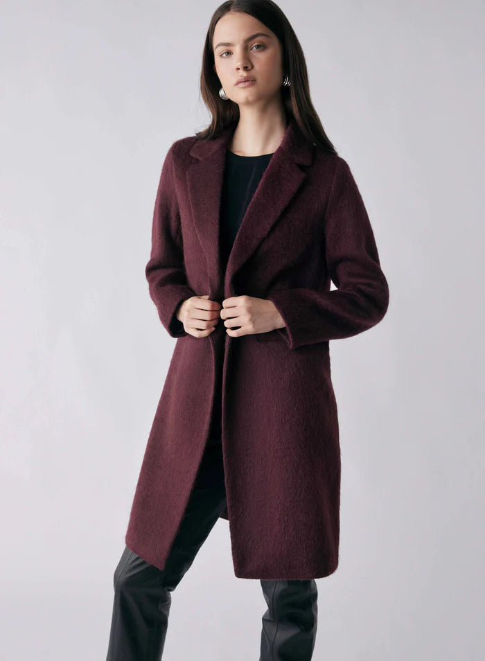 ESMAEE VENICE COAT WINE