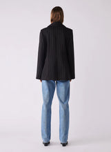 Load image into Gallery viewer, ESMAEE STUDIO BLAZER BLACK PINSTRIPE
