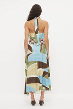 Load image into Gallery viewer, MON RENN ESSENCE DRESS ABSTRACT PAINTERLY
