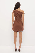 Load image into Gallery viewer, MON RENN ROCCO MINI DRESS NUTMEG
