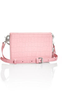 STOLEN GIRLFRIENDS CLUB LITTLE TROUBLE BAG BUBBLEGUM LEATHER