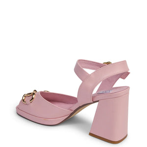 KATHRYN WILSON TRIXIE HEEL BLOSSOM CALF