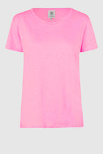 Load image into Gallery viewer, SECOND FEMALE PEONY O NECK TEE BEGONIA PINK
