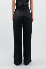Load image into Gallery viewer, SOFIA IRINA JANE SATIN PANT BLACK
