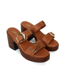Load image into Gallery viewer, KATHRYN WISLON IONA MULE TAN
