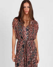 Load image into Gallery viewer, STORM COPPERHEAD PRINT DRESS

