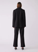 Load image into Gallery viewer, ESMAEE STUDIO BLAZER BLACK PINSTRIPE
