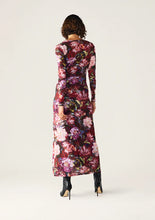 Load image into Gallery viewer, MOS THE LABEL GISELLE MESH MAXI DRESS PRINT
