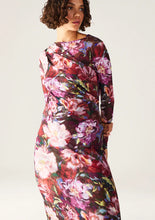 Load image into Gallery viewer, MOS THE LABEL GISELLE MESH MAXI DRESS PRINT

