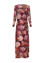 Load image into Gallery viewer, MOS THE LABEL GISELLE MESH MAXI DRESS PRINT
