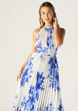 Load image into Gallery viewer, MOS ISOLA PLISSE MIDI DRESS ISOLA PRINT
