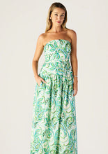 Load image into Gallery viewer, COMING SOON | MOS TARA PRINT STRAPLESS DRESS TARA PRINT
