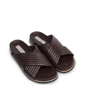 KATHRYN WILSON DONA SLIDE CHOCOLATE